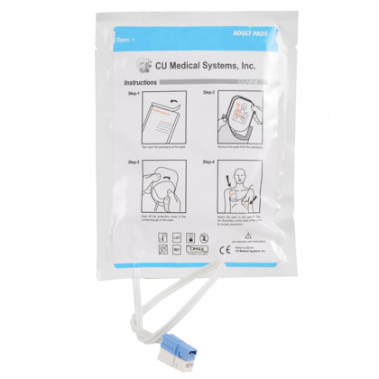 Electrodes adultes pour défibrillateur I-PAD (la paire)