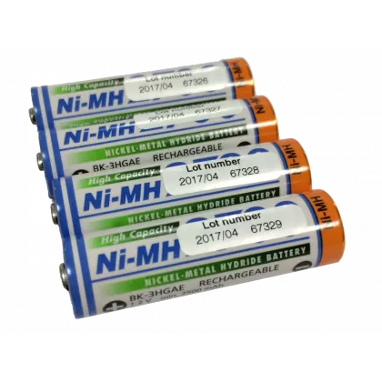 Piles rechargeables Ni-Mh AA (x4) pour Schiller BR102+