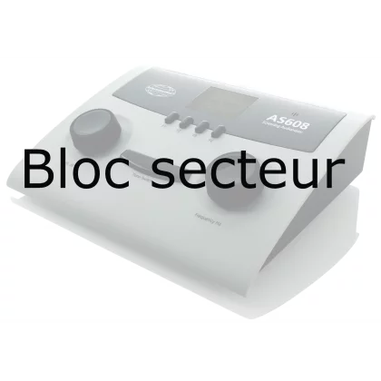 Bloc secteur pour audiomètres de dépistage AS608 Interacoustics