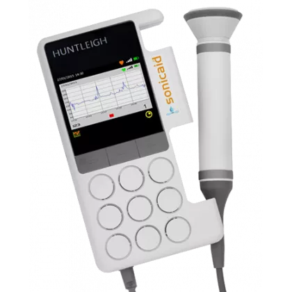 BABY PHONE - ECOUTE BEBE 1 PC stéthoscope foetal Doppler affichage LCD  moniteur cardiaque enceinte pour nourrisson BABY PHONE 