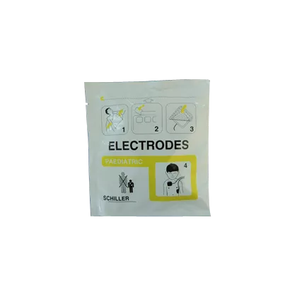 Electrodes enfants pour défibrillateur Schiller Easyport et PA-1 (la paire)