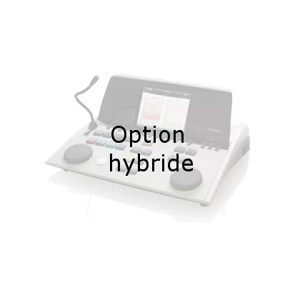 Option hybride pour audiomètre AD629 pour pilotage via PC