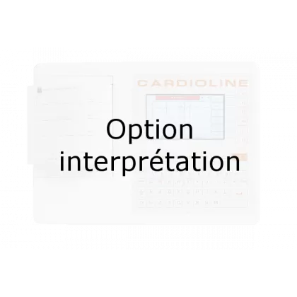 Option interprétation pour ECG Cardioline 100S (algorithme de Glasgow)