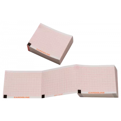 Papier ECG CARDIOLINE original fabricant pour ECG 100S (x10)